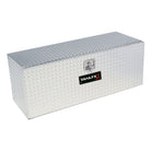 TrailFX Truck Tool Box - Underbody Single Lid Diamond Tread Bright Polished 16 Gauge (190361)