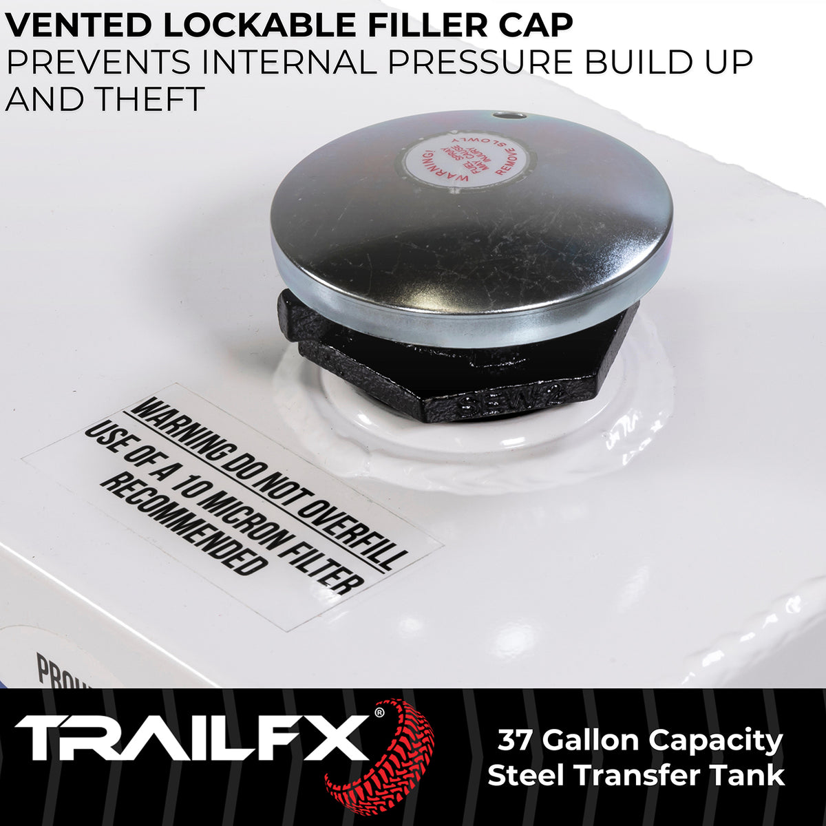 TrailFX Liquid Transfer Tank - Not DOT Approved For Transport Of Flammable Liquids (21040SW)