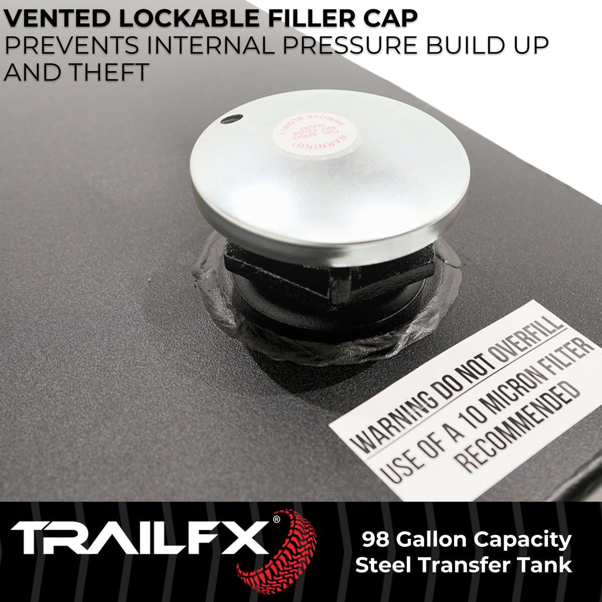 TrailFX Liquid Transfer Tank - Not DOT Approved For Transport Of Flammable Liquids (21098SB)
