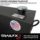 TrailFX Liquid Transfer Tank - Not DOT Approved For Transport Of Flammable Liquids (21110SB)