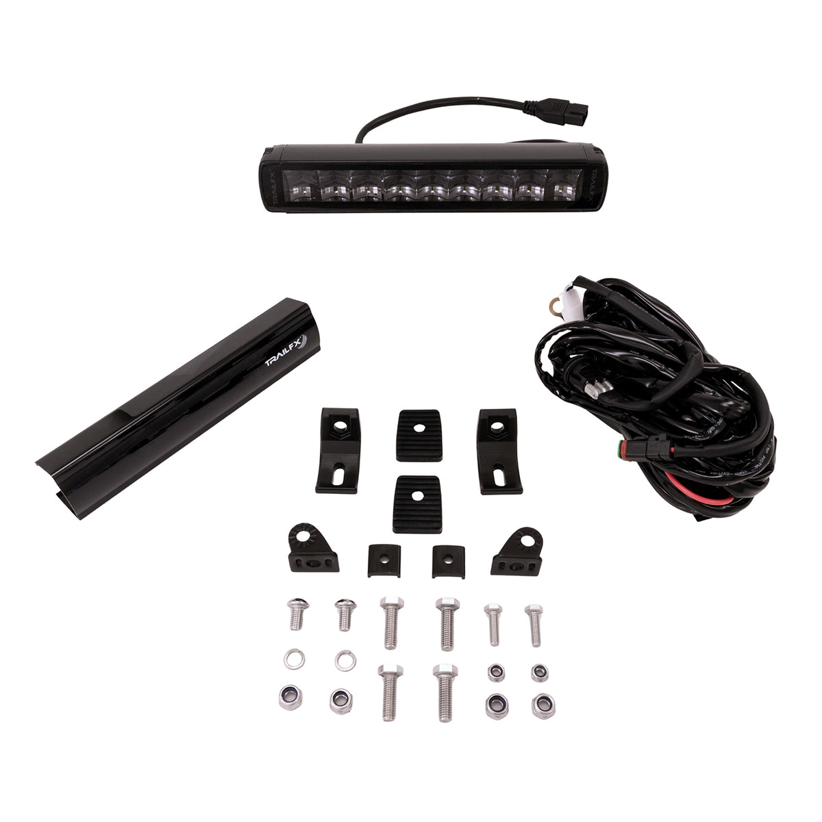 TrailFX Light Bar - 45 Watt Blubs Amp Draw 3.35 AMP At 12 Volts, 8 Degree Spot (10SRBKCM)