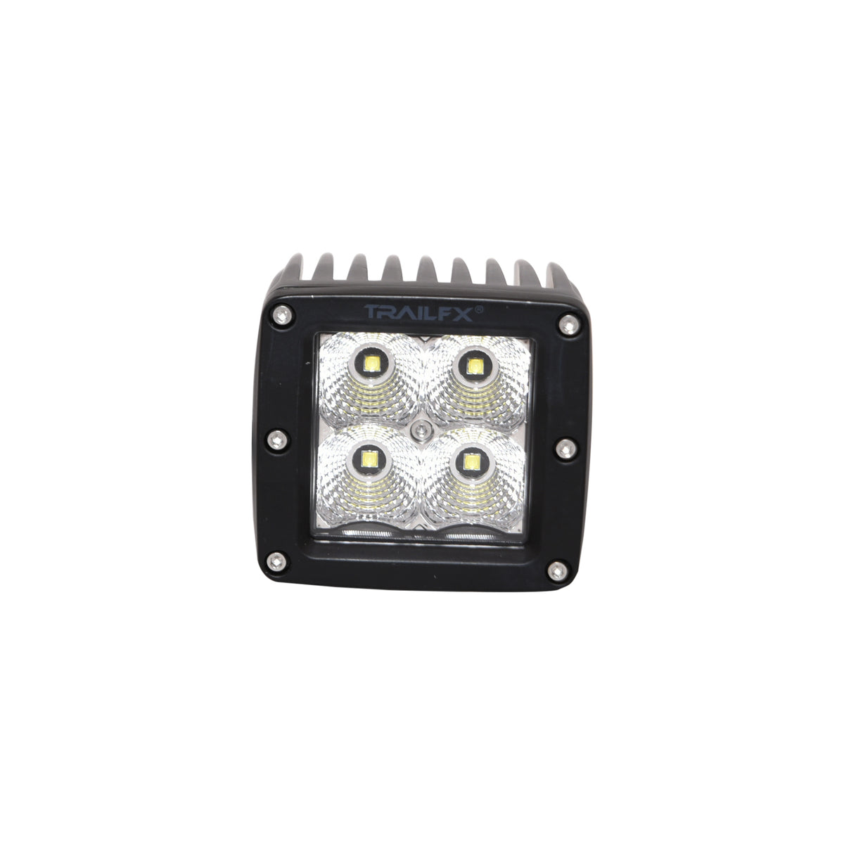 TrailFX Driving Light - 90 Degree Flood Beam, 1920 Raw Lumens/ 1200 Effective (2X2CFPR)