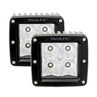TrailFX Driving Light - 3 Inch Square, 20 Watt Blubs Amp Draw 1.2 AMP At 12 Volts (2X2F2)