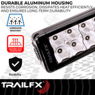 TrailFX Light Bar - 180 Watt Blubs Amp Draw 20.8 AMP At 12 Volts, 8 Degree Spot (30DRCM)