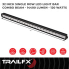 TrailFX Light Bar - 8 Degree Spot/ 90 Degree Flood Beam Combination, 14400 (30SRSCM)