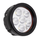 TrailFX Work Light - Pedestal Mount, 18 Watts, 60 Degree Flood Beam, 1440 Raw/ (3RNDF1)