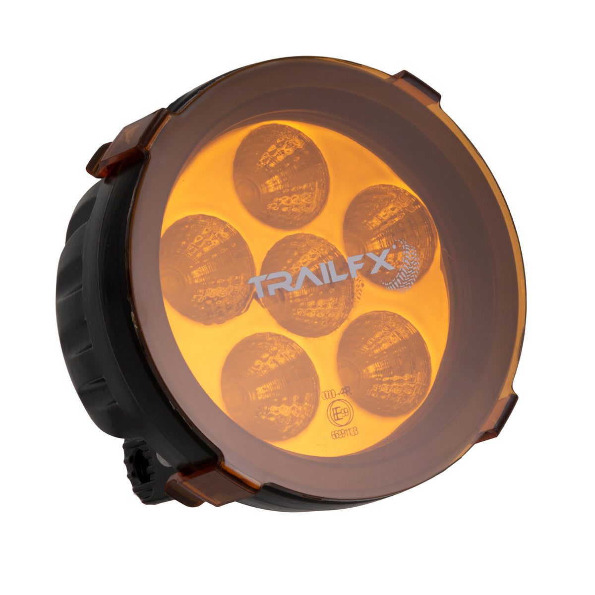TrailFX Work Light - Pedestal Mount, 18 Watts, 60 Degree Flood Beam, 1440 Raw/ (3RNDF1)