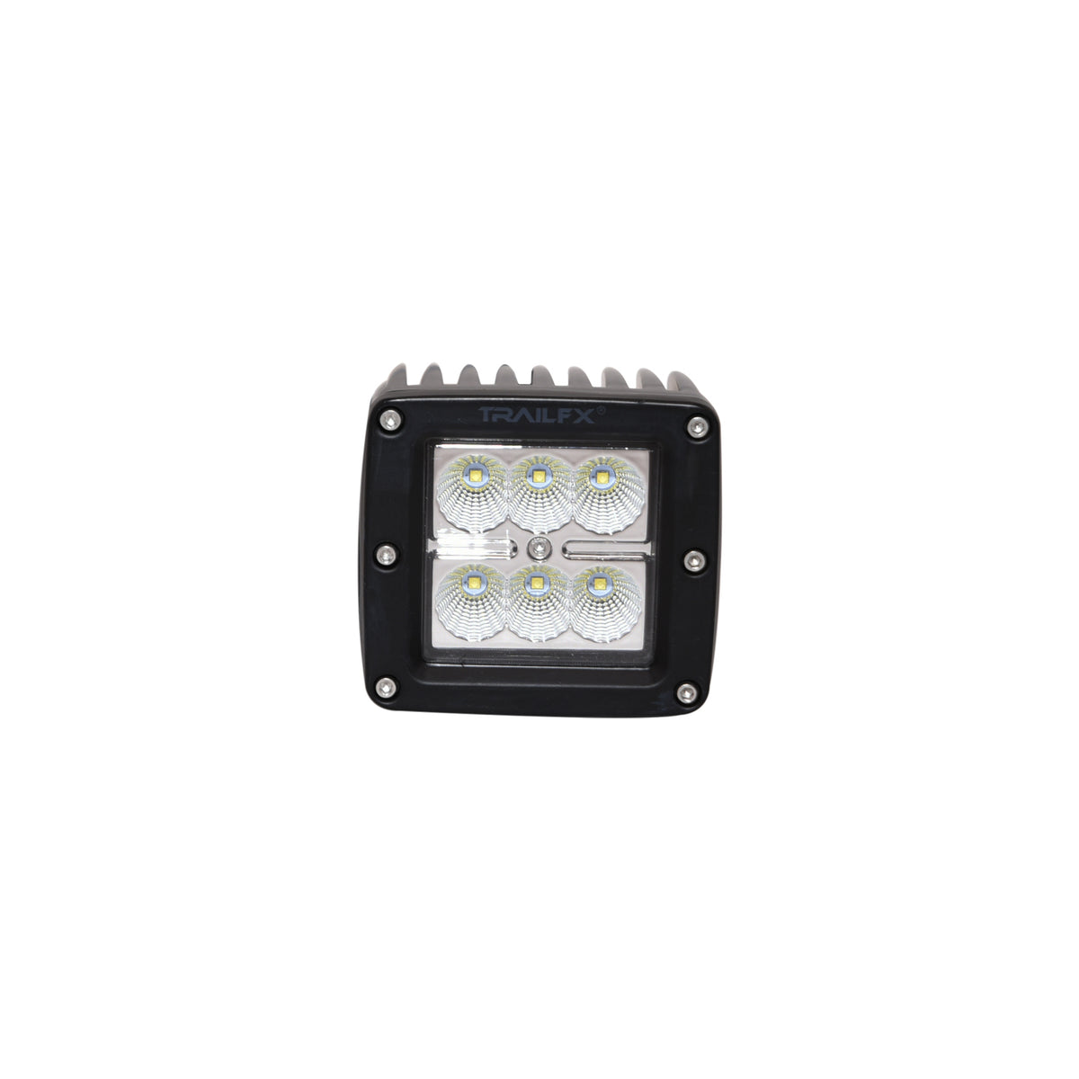 TrailFX Driving Light - 90 Degree Flood Beam, 1620 Raw Lumens/ 940 Effective (3X2CFPR)