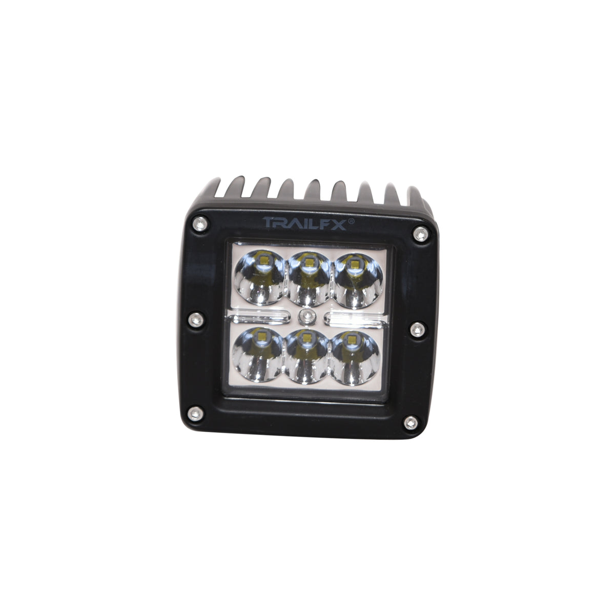 TrailFX Driving Light - 8 Degree Spot Beam, 1620 Raw Lumens/ 940 Effective Lumens (3X2CSPPR)