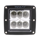 TrailFX Driving Light - 3 Inch Square, 18 Watt Blubs Amp Draw 1.4 AMP At 12 Volts (3X2F1)