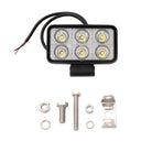TrailFX Work Light - Pedestal Mount, 9 Watts, 60 Degree Flood Beam, 1250 Raw/ (3X2WLF1)