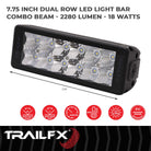 TrailFX Light Bar - 12 Inch x 1-1/2 Inch Width (6DRSCM)