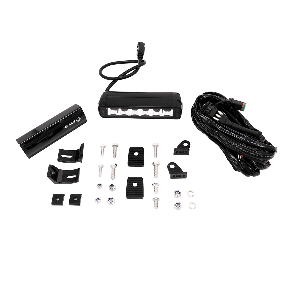 TrailFX Light Bar - 30 Watt Blubs Amp Draw 2.11 AMP At 12 Volts, 8 Degree Spot (6SRBKCM)