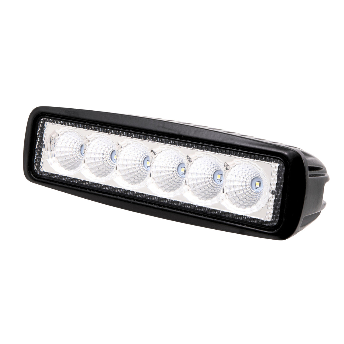 TrailFX Work Light - Pedestal Mount, 18 Watts, 90 Degree Flood Beam, 2520 Raw/ (6SRUTLF2)