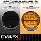 TrailFX Driving Light - 7 Inch Round, 80 Watt Blubs Amp Draw 3.38 AMP At 12 Volts (7RNDF2)