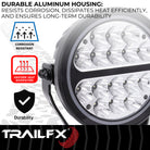 TrailFX Driving Light - 7 Inch Round, 80 Watt Blubs Amp Draw 5.5 AMP At 12 Volts (7RNDS2)