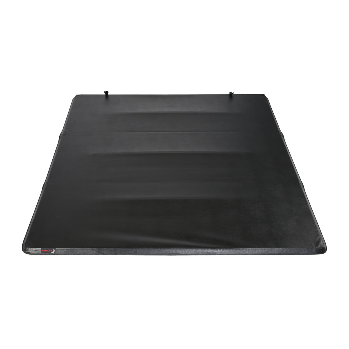 TrailFX Tonneau Cover For Chevrolet, GMC Trucks - Non-Lockable, Black Vinyl With Aluminum Rails (TFX1116)