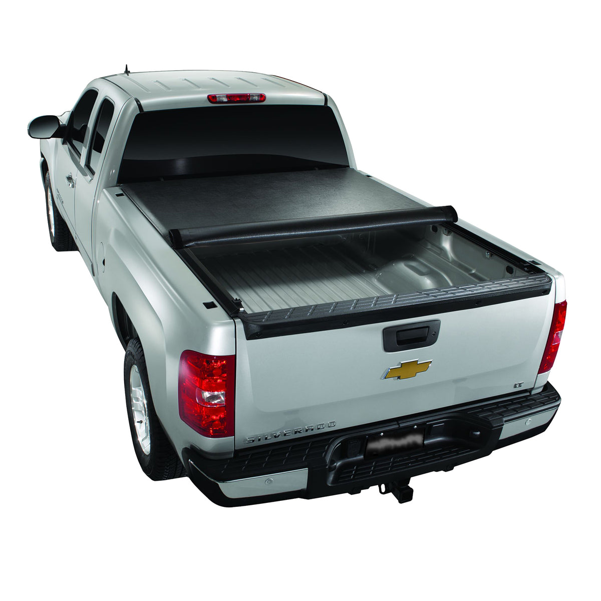TrailFX Tonneau Cover For Ram 1500 - Soft Roll-Up Velcro (R) Lockable With Tailgate Lock Black (TFX2207)