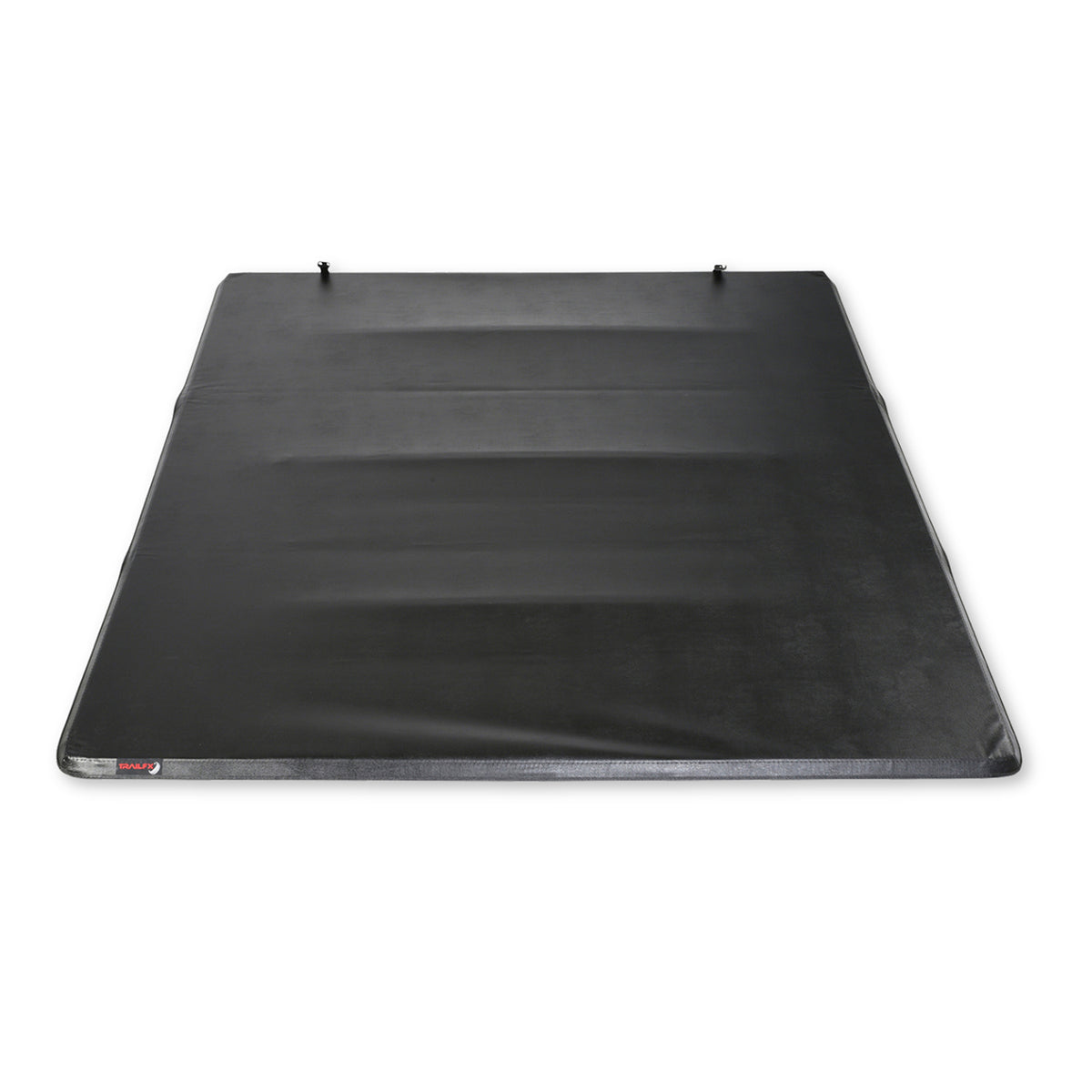 TrailFX Tonneau Cover For Dodge, Ram Trucks - Soft Tri-Fold Non-Lockable Black Vinyl With Aluminum Rails (TFX2003)