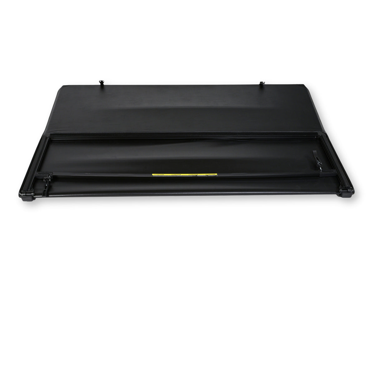 TrailFX Tonneau Cover For Ram 1500 - Soft Tri-Fold Non-Lockable Black Vinyl With Aluminum Rails (TFX2008)
