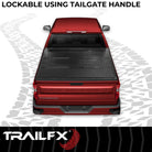 TrailFX Tonneau Cover For Ford Ranger - 2 Folds/ 3 Panels, Low Profile, 2 Riding Positions (TFX3532)