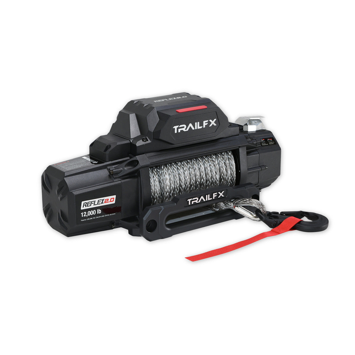 TrailFX Winch - 12 Volt Electric, 12000 Pound Line Pull Capacity, 94 Foot (WRS212B)