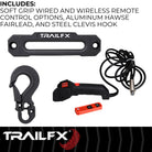 TrailFX Winch - 12 Volt Electric, 9500 Pound Line Pull Capacity, 94 Foot (WRS295B)