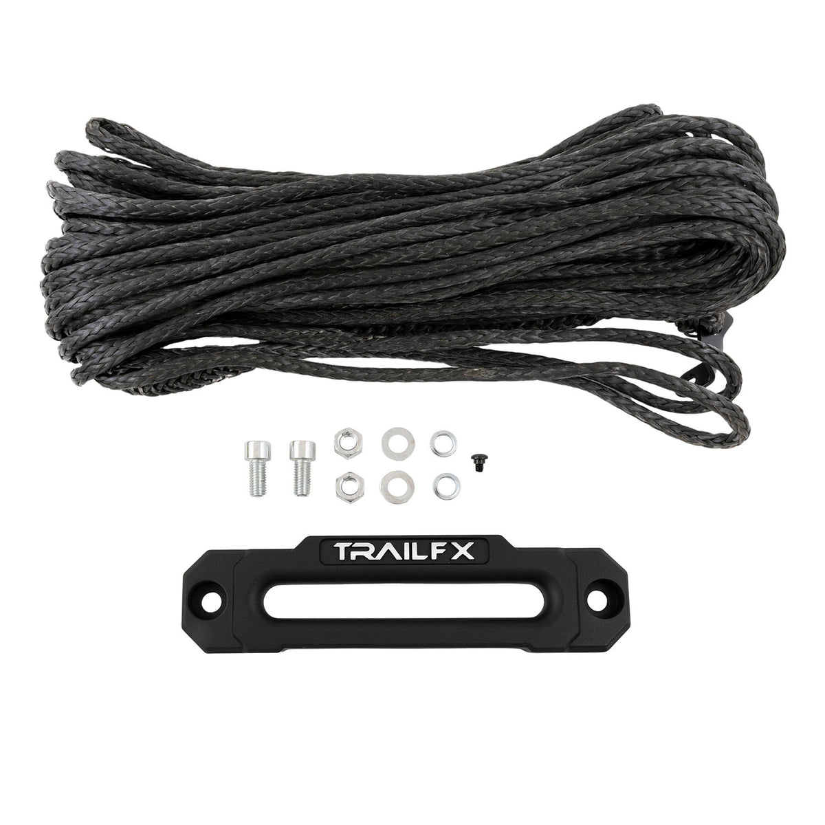 TrailFX Winch Cable - 9500 Pound Capacity, 8.4 Millimeter Diameter x 94 Foot (WXV007)