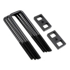 TrailFX Suspension Leaf Spring Block Kit For Chevrolet Silverado 3500 HD, GMC Sierra 3500 HD - With Two Rear Blocks/ Four U-Bolts/ Hardware (BUG04)