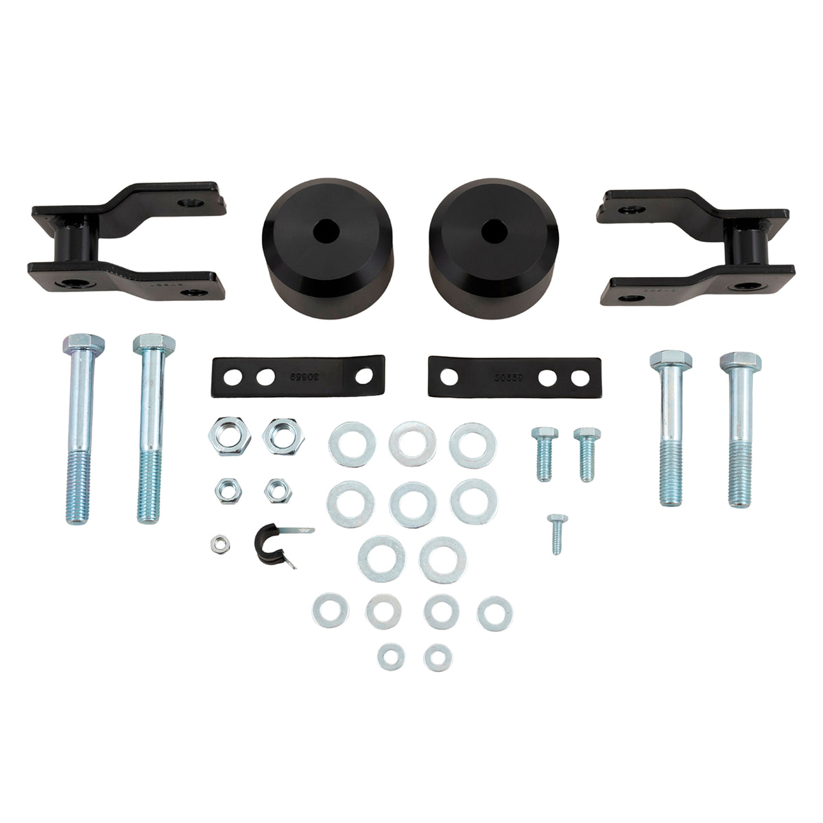 TrailFX Suspension Leveling Kit For Ford F-250 Super Duty, Ford F-350 Super Duty - Coil Spring Spacers, With Spacers/ Installation Hardware (F20LL4)
