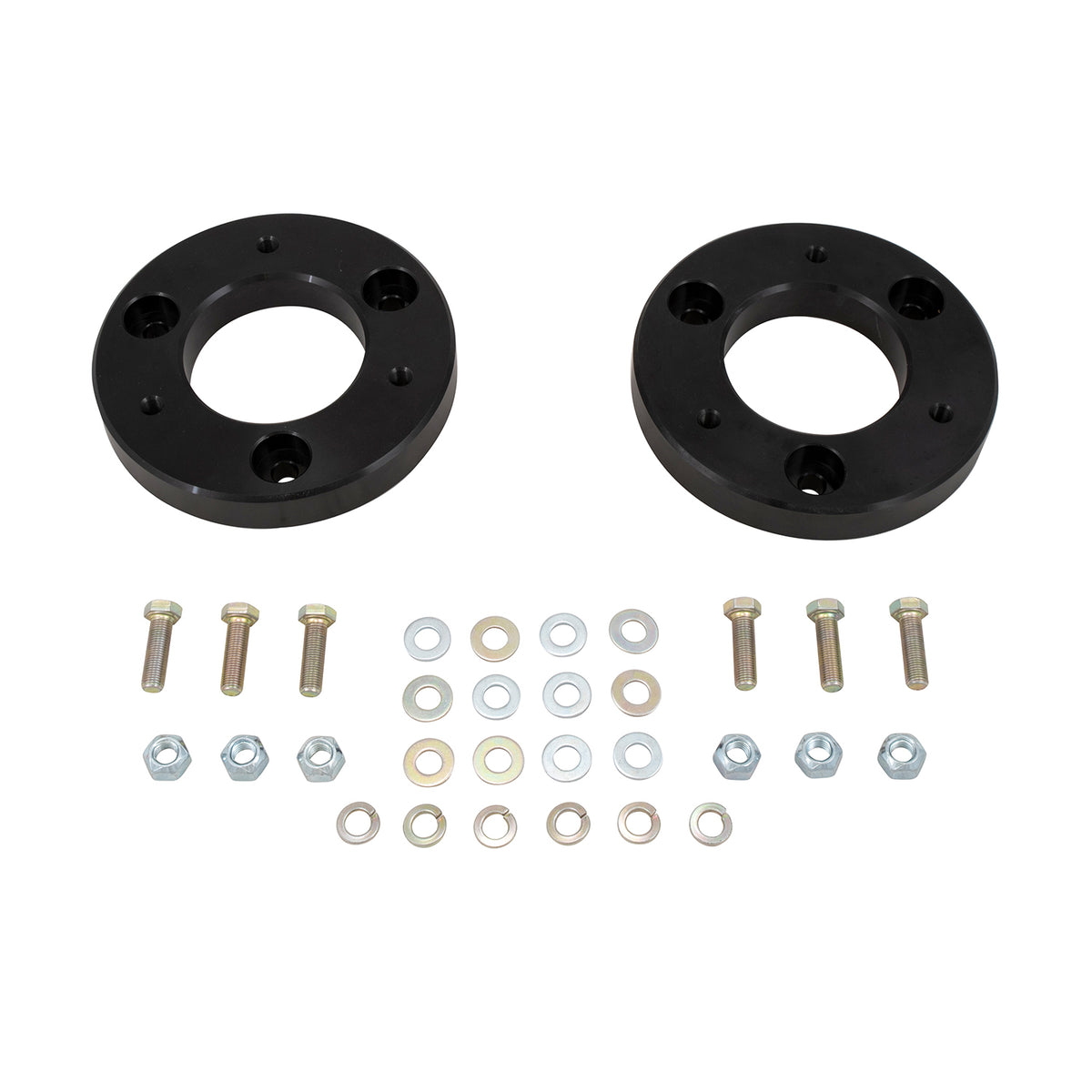 TrailFX Suspension Leveling Kit For Chevrolet Silverado 1500, GMC Sierra 1500 - Strut Assembly Spacers, With Spacers/ Installation Hardware (G20LL4)