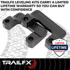 TrailFX Suspension Leveling Kit For Chevrolet, GMC Trucks - Lower Strut Spacer, Aluminum, With Strut Spacers And (G20LL5)