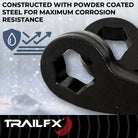 TrailFX Suspension Leveling Kit For Chevrolet, GMC Trucks - 2 Inch Lift, Lower Strut Spacer, Aluminum, With Strut (G22LL4)