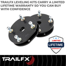 TrailFX Suspension Leveling Kit For Toyota Tundra - Strut Assembly Spacers, With Spacers/ Installation Hardware (T20LL2)
