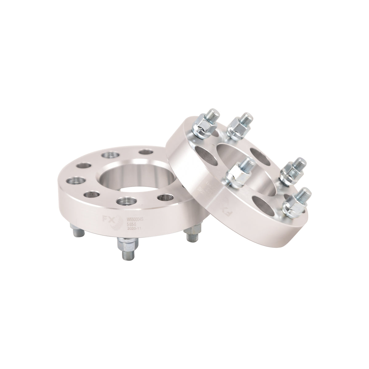 TrailFX Wheel Spacer For GMC, Lincoln Trucks - 5 x 127 Millimeter/ 5 x 5.00 Inch Bolt Pattern 1-1/4 Inch (W550004S)