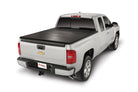 TrailFX Tonneau Cover For Chevrolet Silverado 1500, Chevrolet Silverado 3500 HD, GMC Sierra 1500 - Soft Tri-Fold Non-Lockable Black Vinyl With Aluminum Rails (TFX1006)