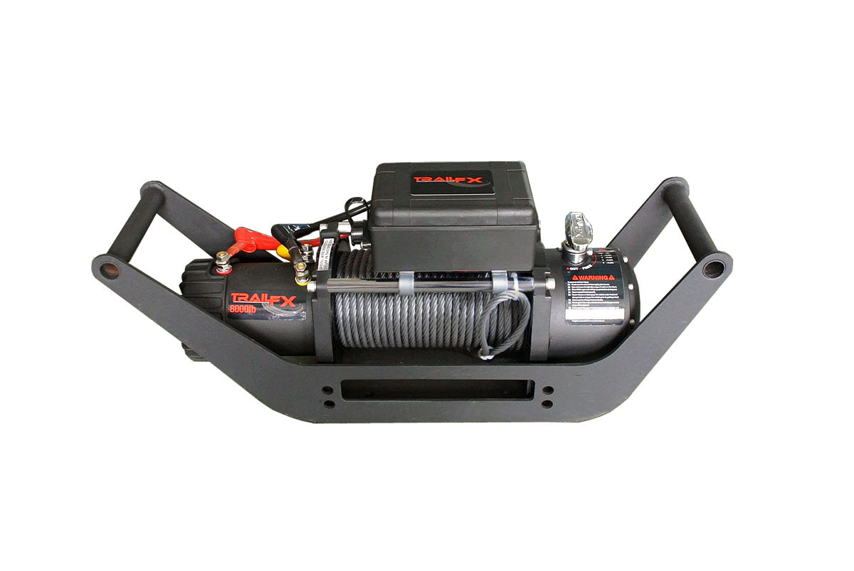 TrailFX Winch Mount - For Winches Upd To 12000 Pounds 2 Inch Receiver Mount (WA018)