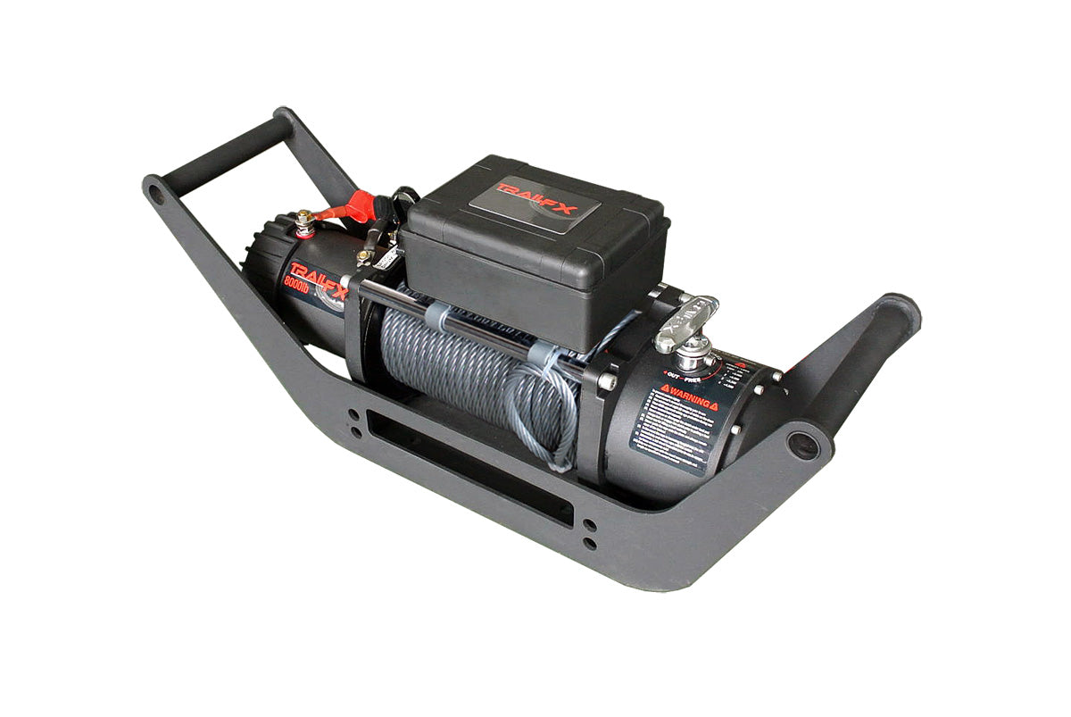 TrailFX Winch Mount - For Winches Upd To 12000 Pounds 2 Inch Receiver Mount (WA018)