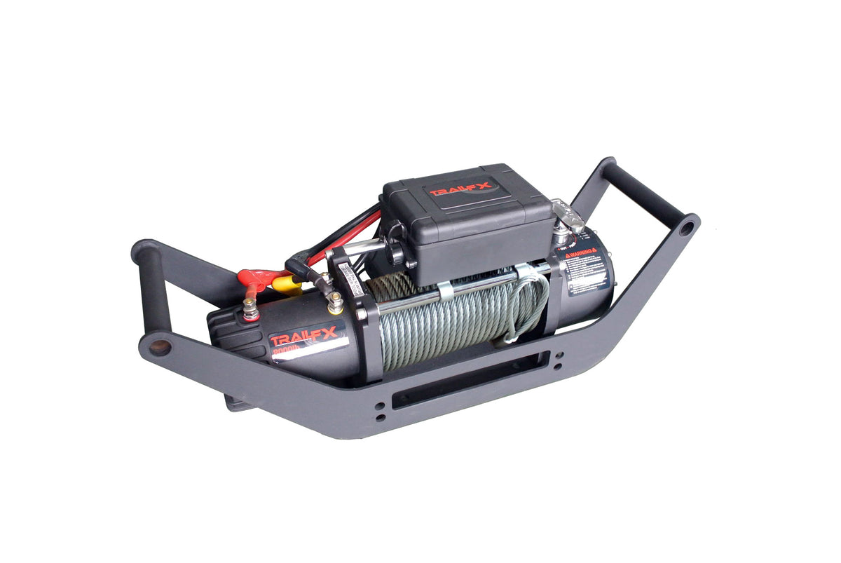 TrailFX Winch Mount - For Winches Upd To 12000 Pounds 2 Inch Receiver Mount (WA018)
