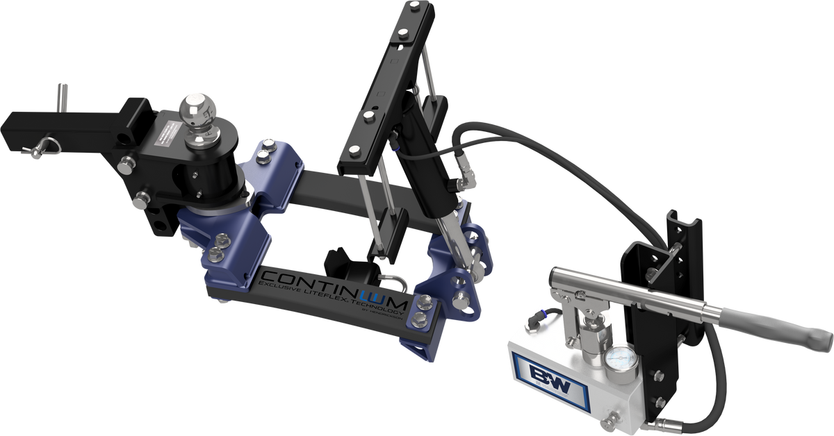 B&W Trailer Hitches WDHK4502 Weight Distribution Hitch Kit, 2-1/2" Shank for Straight Trailer Couplers