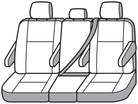 Covercraft 21-24 Toyota Sienna Carhartt SeatSaver Custom Second Row Seat Covers - Gravel