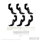Westin 2019 Chevrolet Silverado/Sierra 1500 Crew Cab Non LD PRO TRAXX 4 Oval Nerf Step Bars - SS