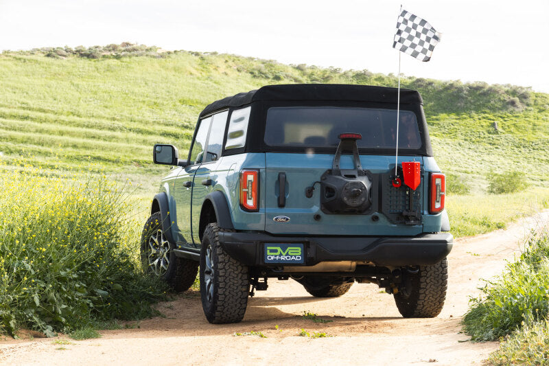 DV8 Offroad 2021-2025 Ford Bronco Tailgate Reinforcement Molle Panel