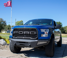 Fishbone Offroad 15-17 Ford F150 Front Bumper - Black