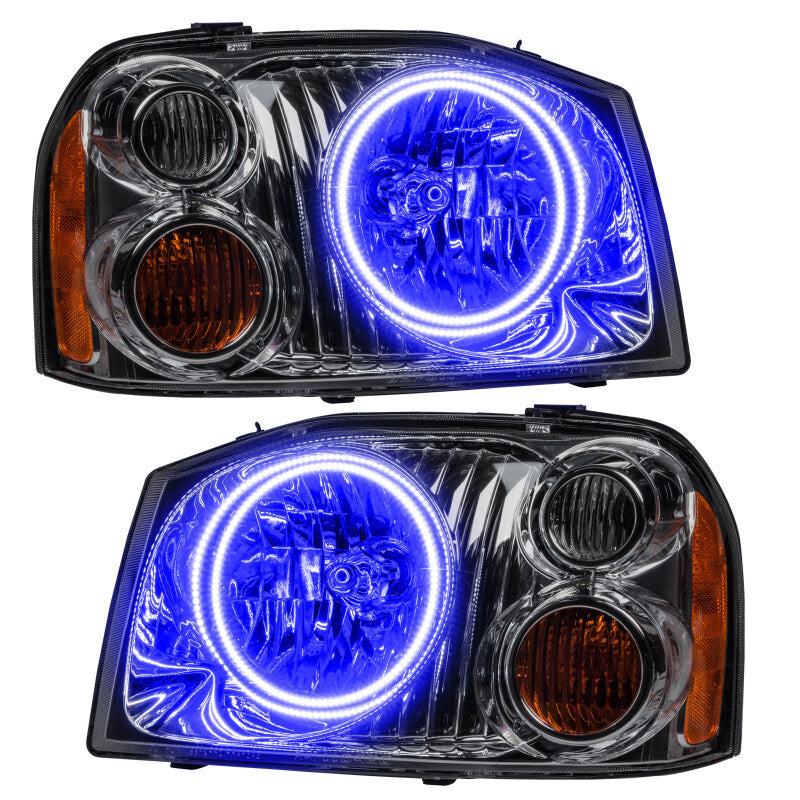 Oracle 01-04 Nissan Frontier SMD HL - Dual Halo - ColorSHIFT w/ 2.0 Controller