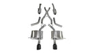 Corsa 2011-2024 Dodge Durango 5.7L V8 Black Sport Dual Rear Cat-Back Exhaust