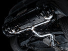 AWE Tuning MK8 Volkswagen Golf R 3in Track Edition Quad Exhaust - Diamond Black Tips