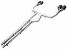 AWE 2024 Ford Mustang Dark Horse S650 RWD Track Edition Cat-Back Exhaust w/ Quad Diamond Black Tips