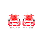 Power Stop 99-04 Jeep Grand Cherokee Front Red Calipers w/Brackets - Pair