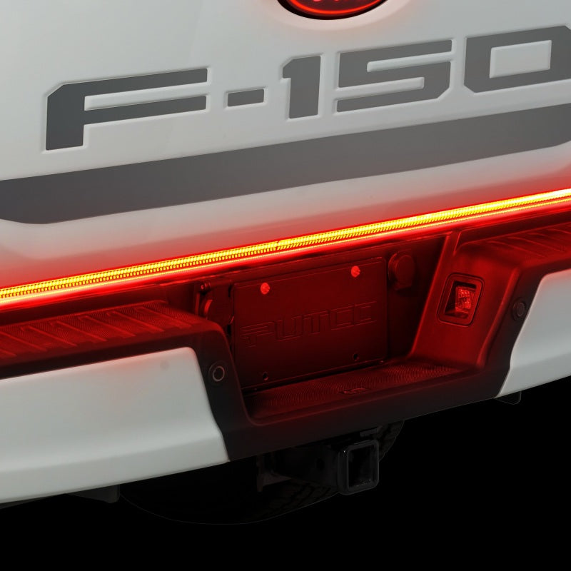 Putco 48in Red Blade LED Tailgate Light Bar for Ford Trucks w/ Blis and Trailer Detection
